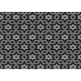 thumbnail image 1 of Ahgly Company Tapis d'Intérieur Lavables en Machine, Rectangle Transitionnel, Noir, 7' x 9', 1 of 7