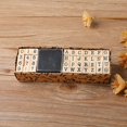 thumbnail image 3 of GUOOL 40 Pieces Wooden Number Alphabet Letter Stamps Rubber Stamp Set for Scrapbooking typewriter, 3 of 9