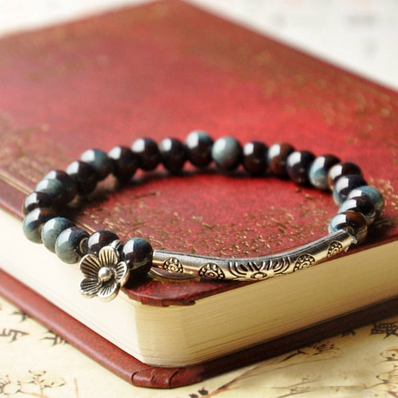 EGNMCR Bracelets for Women Women Multicolor Beads Shape Metal Stitching Bracelet Bracelet Bracelet