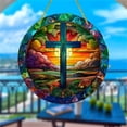 thumbnail image 2 of WRKEKC Clearance Nativity Scene Stained Glass Suncatcher Christmas Nativity Scene Window Hanging Stained Glass for Christmas Nativity Scene Suncatchers for Window Stained Glass, 2 of 7