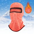 thumbnail image 1 of Winter Fleece Balaclava Face Mask, Thickened Warm Windproof Ski Mask for Cold Weather, Breathable Motorcycle Riding Cover for Snowboarding, Cycling and Outdoor Winter Sports, 1 of 1
