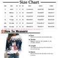 thumbnail image 3 of Femmes Pulls- Pull-Drop Épaule Col Rond Manches Longues Noël Tricot Sweat-Shirts Floraux Décontractés Tops pour Automne/printemps/hiver Rouge L, 3 of 6