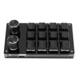 thumbnail image 1 of Macro Mechanical Keyboard 12 Key Multifunction Programmable Keypad Gaming Office Portable Mini Macro Mechanical Keyboard Programmable Keyboard Mechanical Gaming Keypad One Handed, 1 of 7