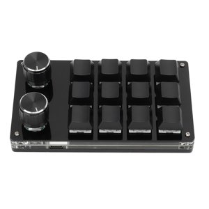 Clavier mécanique Macro 12 Key Multifonction programmable clavier bureau de jeu portable Mini Macro clavier mécanique programmable clavier mécanique jeu clavier une main