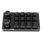 Clavier mécanique Macro 12 Key Multifonction programmable clavier bureau de jeu portable Mini Macro clavier mécanique programmable clavier mécanique jeu clavier une main