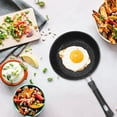 thumbnail image 3 of LOVEVER Nonstick Round Griddle Pan 16cm Flat Egg Skillet Fry Saute Kitchen Cookware, 3 of 7