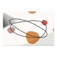 thumbnail image 1 of Floor Carpet Non-slip Soft Polyester Nordic Style Abstract Bedroom Bedside Carpet Home Decor for Bathroom, 1 of 8