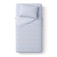 thumbnail image 4 of Mainstays Kids Microfiber Bed Sheet Set, Twin, Stars, 3 Pieces, 4 of 8