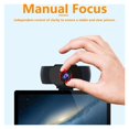 thumbnail image 3 of 1080P Webcam Full HD USB Camera with Microphone Web Cam for PC Computer ,Easy to Install, 3 of 7