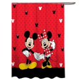 thumbnail image 1 of Disney Mickey & Minnie Mouse Classic Shower Curtain, 1 of 1