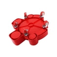 thumbnail image 2 of Poupée Seau avec 5 Roulettes Pivotantes Lavage de Voiture Seau de Lavage Automobile Chariot de Détaillage Durable Rouge, 2 of 6