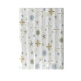 thumbnail image 2 of Waterproof Plastic Shower Curtain With Hooks Fish Pattern And Blue Flower Pattern Shower Curtain Suitable For Bathroom Decoration And Room Decoration, 2 of 6