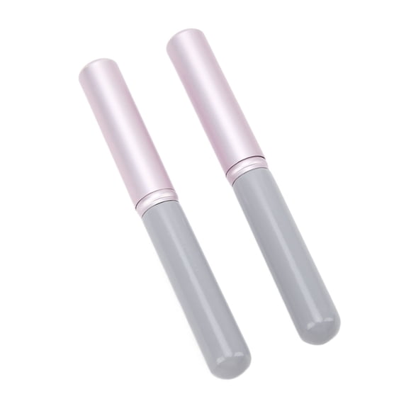 Lipstick Brush, 2pcs Soft Hair Lip Brush Cosmetic Tool Portable for Home Travel