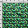 thumbnail image 3 of oneOone Silk Tabby Sea Green Fabric Geometric Tropical Texture Sewing Material Print Fabric By The Yard 42 Inch Wide, 3 of 4
