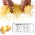 thumbnail image 1 of EGNMCR Cheese Graters Multi Functional Potato Shredder Shredder Radish Vegetable Shredder Cucumber Kitchen Tool Wiping plate, 1 of 4