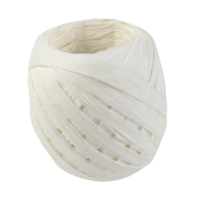 Guirlande de Raphia, Ruban de Raphia de 20m pour Emballage Panier Cadeau d'Anniversaire & Boîte