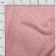 thumbnail image 3 of oneOone Silk Tabby Blush Pink Fabric Geometric Sewing Craft Projects Fabric Prints By Yard 42 Inch Wide, 3 of 4