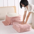 thumbnail image 1 of Boovnll Clothes Storage, Large Capacity Thicken Gongsatin Quilt Down Jacket Storage Bag Compression Bag Silk Quilt Sorting Bag Down Jacket Bedding Special Storage Bag Storage Bags, 1 of 6