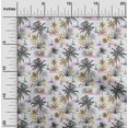 thumbnail image 2 of oneOone Rayon Light Pink Fabric Sea Life Pattern Fabric For Sewing Printed Craft Fabric By The Yard 56 Inch Wide, 2 of 5