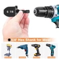 thumbnail image 4 of Swaging Tool Drill Bit Set 5 Flare Expanders Or 6 Pipe Expanders 1/4-Inch Hex Shank HVAC Tool Copper Pipe Bits, 4 of 5