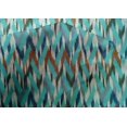 thumbnail image 4 of oneOone Cotton Silk Fabric Chevron Ikat Printed Fabric 1 Yard 42 Inch Wide, 4 of 4