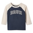 thumbnail image 1 of George Baby Boys' Long-Sleeve Raglan T-Shirt, 1 of 2
