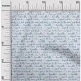 thumbnail image 2 of oneOone Coton Flex Bleu Tissu Texte Matière de Robe Tissu Imprimé Tissu au Mètre 40 Pouces de Large, 2 of 5