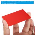 thumbnail image 4 of Unique Bargains 0.8mm Metal Business Cards Blank Name Card Laser Engraving Anodized Aluminum, Red 6 Pack, 4 of 6