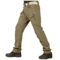 thumbnail image 1 of Agiferg Pantalon Imperméable Coupe-Vent de Randonnée en Plein Air avec Doublure en Peluche pour Chaleur, 1 of 3