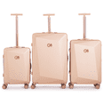 thumbnail image 1 of WINGOMART Ensemble de Bagages 3 Pcs Léger Durable PC+ABS Rigide, Roues Doubles Pivotantes, Cadenas TSA - 20 Po/24 Po/28 Po, 1 of 6