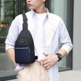 thumbnail image 4 of kurtrusly Hands Free No Burden Outdoors Chest Bag Soft Polyster Large Capacity Easy To Carry Chest Bag For Men green 1Set, 4 of 6
