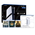 thumbnail image 1 of PlayStation 5 Pro with Disc Drive 2TB SSD PS5 Console, Wireless Controller and EldenRing, Hogwarts Legacy & Death Stranding Director's Cut - CFI-7019 PS5 Pro, 1 of 8