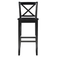 thumbnail image 2 of Olly X-Back Black Bar Stool, 2 of 8