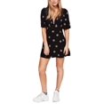 thumbnail image 2 of Free People Womens Mockingbird Mesh Inset Mini Dress, Black, 0, 2 of 4