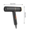 thumbnail image 3 of AMERTEERHigh-Power Electric Hair Dryer - 2000W Salon Grade Blow Dryer with Overheating Protection  3 Wind Speeds  and Infinitely Variable Temperature Control  Available in Black, 3 of 7