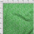 thumbnail image 3 of oneOone Rayon Green Fabric Leaf Craft Projects Decor Fabric Printed By The Yard 56 Inch Wide, 3 of 4