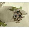 thumbnail image 4 of oneOone Viscose Chiffon Fabric Leaves|Bird & Floral Block Print Fabric BTY 42 Inch Wide, 4 of 4