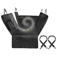 thumbnail image 3 of Pet Car Back Seat Covers Dog with Mesh Carrier 54x58inch with Mesh Viewing Window, 3 of 9