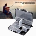 thumbnail image 2 of LAFGUR 26 Slots Fishing Baits Box Lures Holder Hooks Storage Case Accessory, Fishing Hooks Storage Box, Lure Holder, 2 of 7