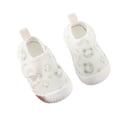 thumbnail image 1 of Liyamei Spring And Summer Boys And Girls Baby Children's Perforated Breathable Net Sandals For Learning To Walk Light Green 16-20 Months, 1 of 3