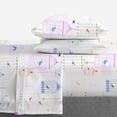thumbnail image 3 of Johnson Home 200 TC Bed Sheet Set - Printed Cotton Sheets, 3 of 4