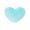 Blue-139, variant on Plush Pillow 1Pcs 12.99x9.84" Faux Rabbit Fur Heart-Shaped Pillow Personalized Sofa Cushion Bedside Decorative Adorable Home Decor JASKFLY