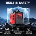 thumbnail image 3 of PowerSmart Portable Gas Powered Generator 3600W, CO Detect USB Output, Low Noise for Camping & Home, 3 of 7