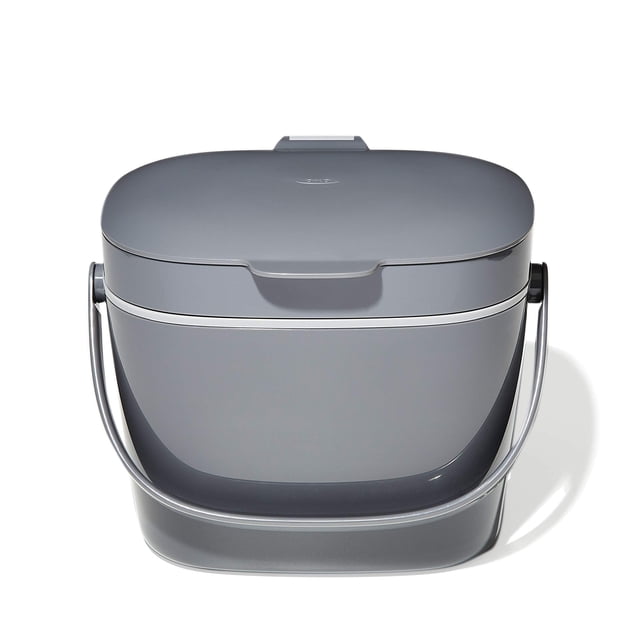OXO Good Grips EASY-CLEAN COMPOST BIN - CHARCOAL