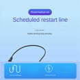 thumbnail image 3 of 10X 24 Hour Auto Reboot Router Routing Timer Reset Tool DC Power Timing Fiber Modem Router DC Power Manager Black, 3 of 7