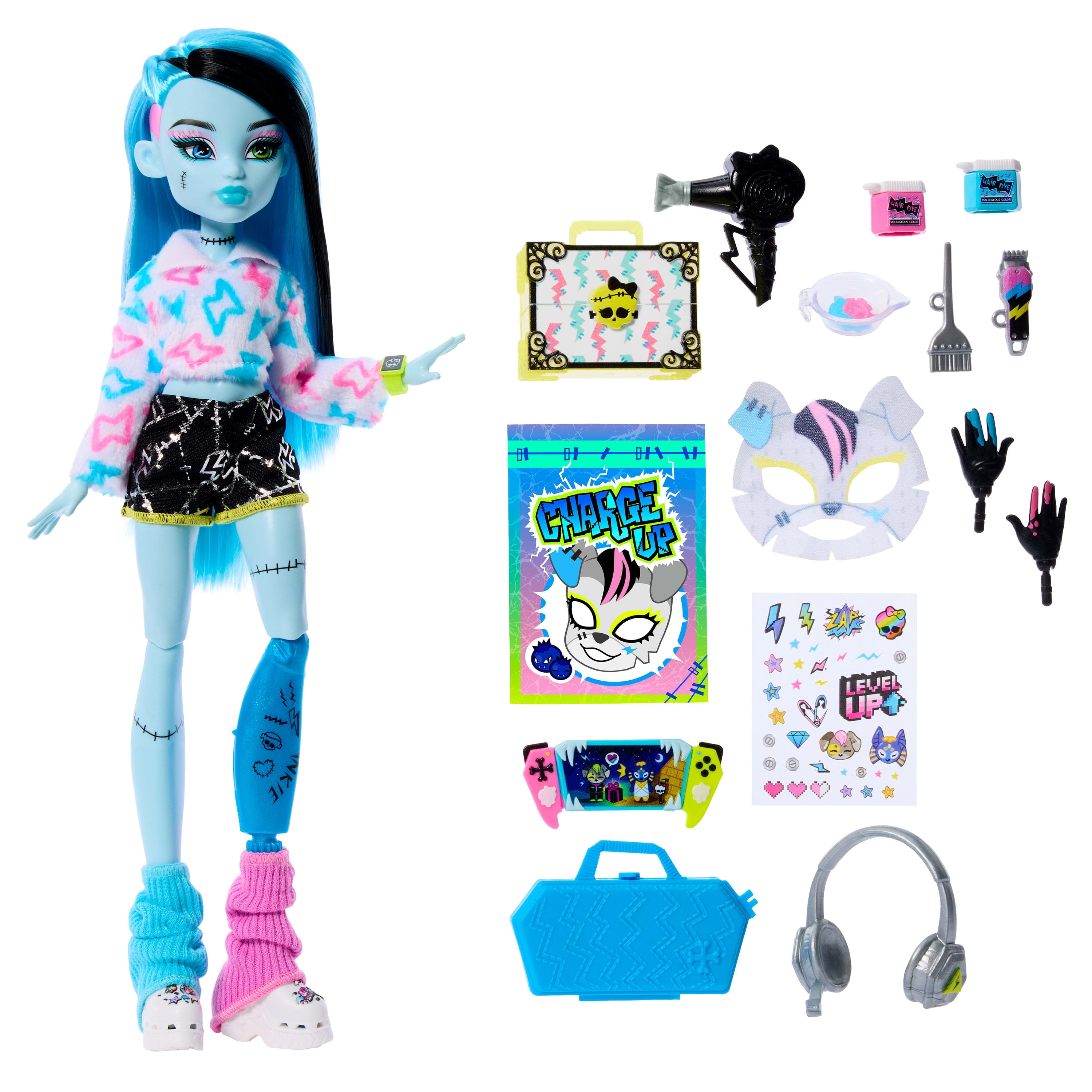 Monster High-Poupée Frankie Stein Secrets de Beauté