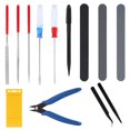 thumbnail image 2 of EASTIN 14Pcs Modeler Tools Kit for Gundam Maker Car Model Building Repair Hobby Building Tools Craft, 2 of 10