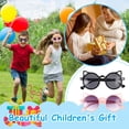 thumbnail image 3 of Transemion 2piece Comfortable Children Sunglasses With Wide Application And UV 380 Protection Picnic Cute 1Set, 3 of 6