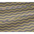 thumbnail image 5 of oneOone Tissu Jersey Viscose Imprimé Serpentine Rayé BTY 60 Pouces de Large, 5 of 5