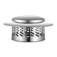 thumbnail image 1 of Tnarru Chimney Raining Cap Roof Vent Cap Protection Snow Dust Protection Heating Cool Air Vent Chimney Flue Cover Vent Cover Outside M, 1 of 8